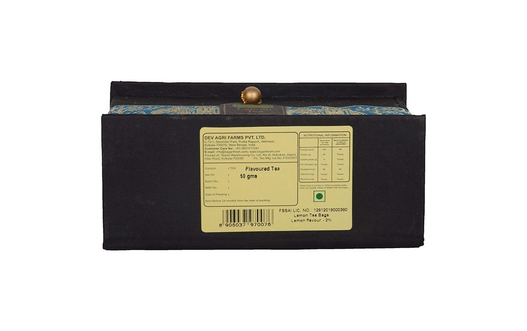 Bagan Fresh Lemon Tea    Box  25 pcs